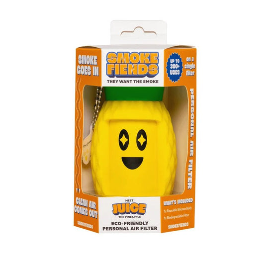 Smoke Fiends Juice Pineapple Glass Pipe - SeedySide