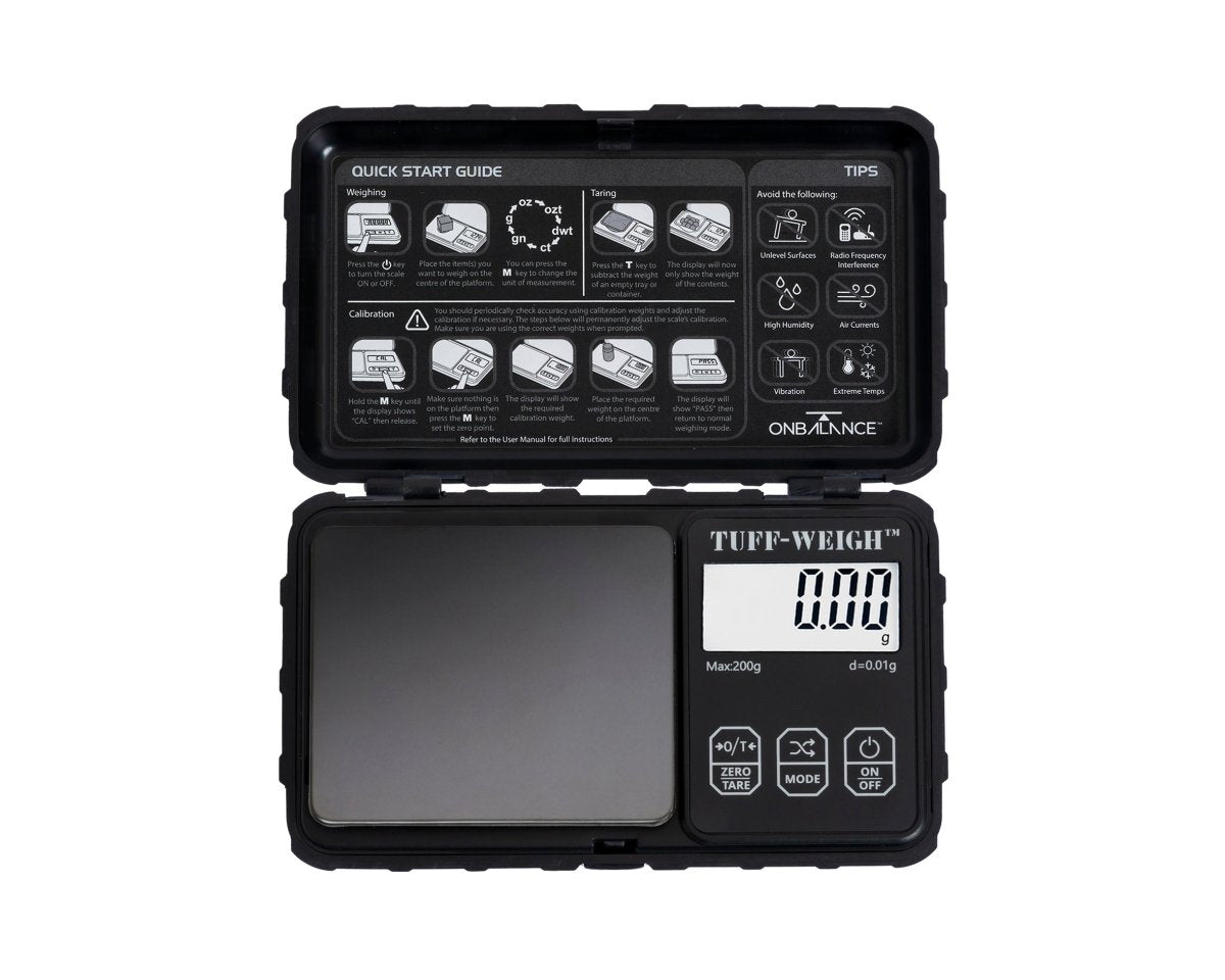 TUFF WEIGH SCALES 200G X 0.01G - SeedySide