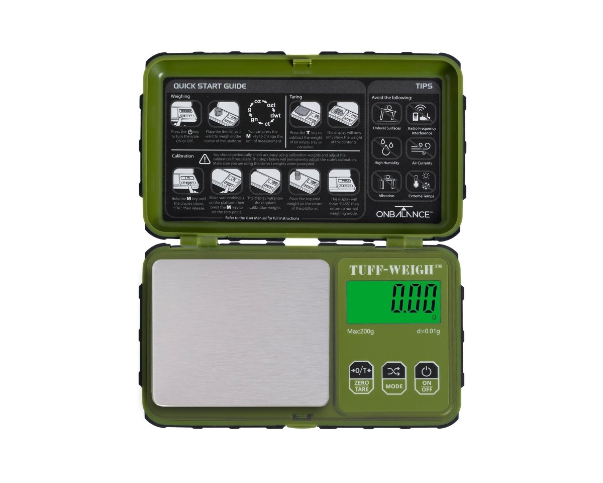 TUFF WEIGH SCALES 200G X 0.01G - SeedySide
