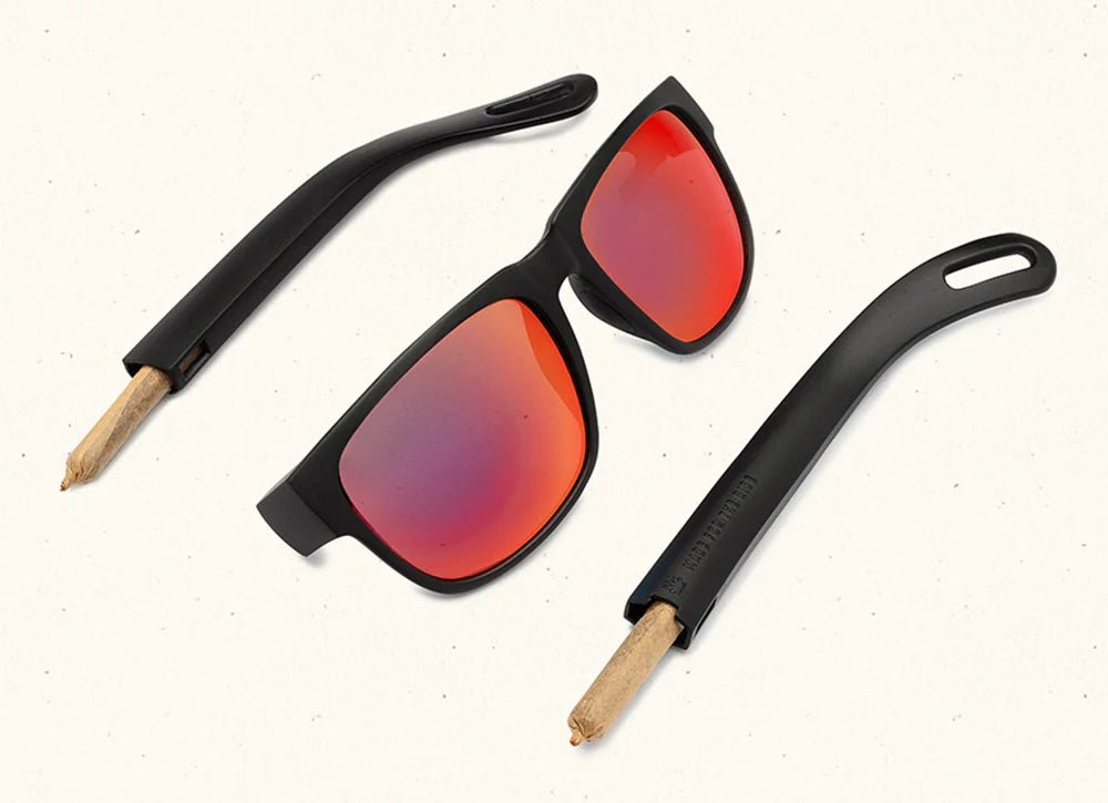 VICERAYS CLASSIC SUNGLASSES - BLAZE RED - SeedySide