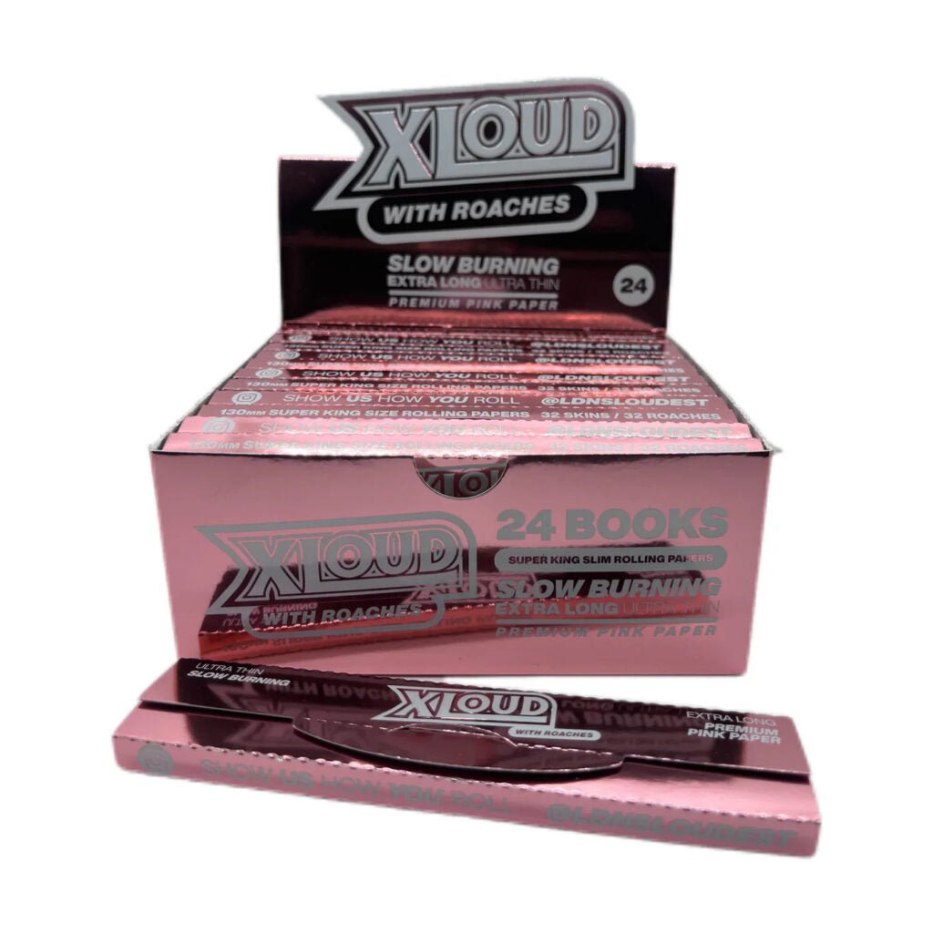 XLOUD PREMIUM PINK KS PAPERS + TIPS - SeedySide